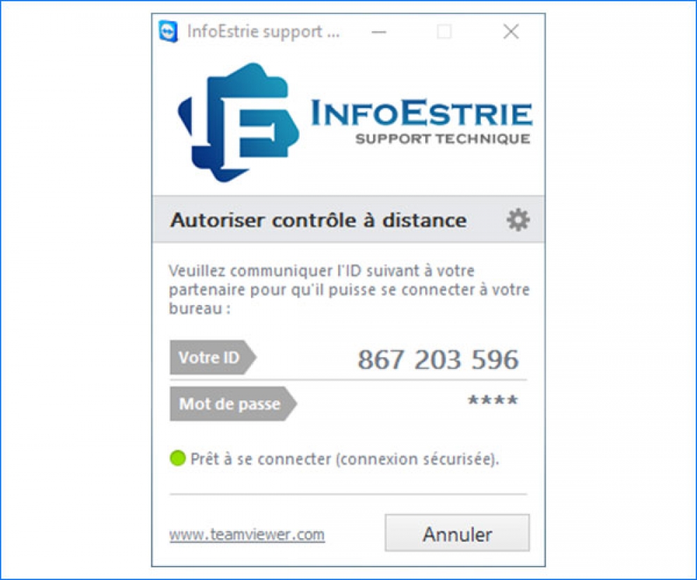 Support à distance